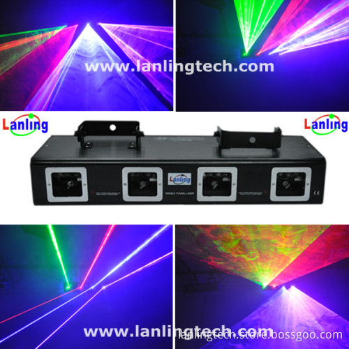 Laser Stage Lighting, Four Lens Laser Light Projector (L2707)